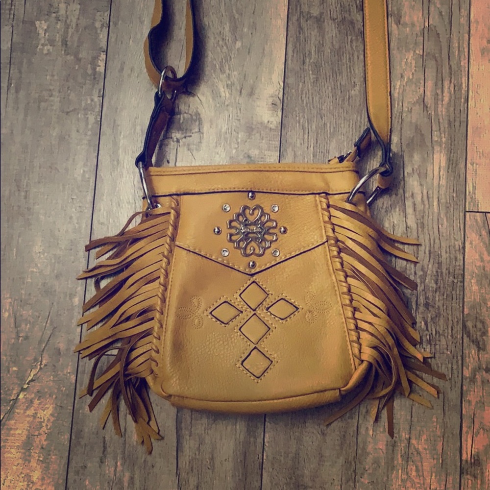 Miss Me fringe crossbody